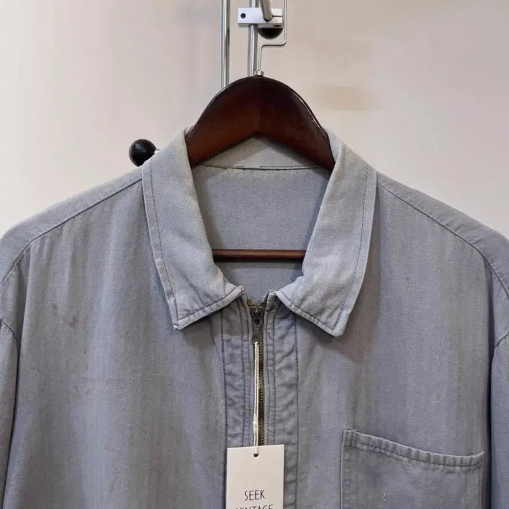 [BUNJANG] 1970s West Germany HBT Work Jacket with WICO Zipper / 70s Europe 서독 워크자켓