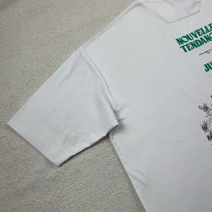 [BUNJANG] Juun.J 21SS Embroidered Oversized T-shirt White / 준지 21SS 엠브로이더리 오버핏 티셔츠 화이트