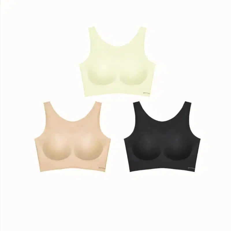 [BUNJANG] Gamtal Bra Posture Bra Running Type XL Beige (2ea) Sealed / 감탄브라 자세브라 실크리프트 런닝형 XL 베이지2개 미개봉