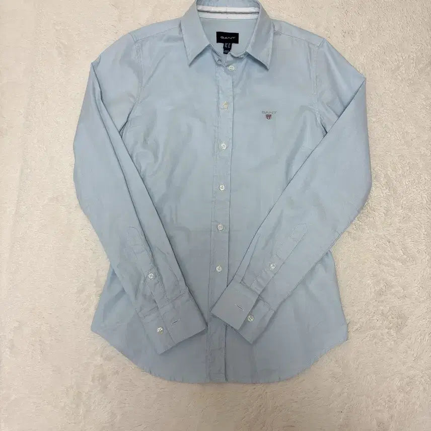 [BUNJANG] GANT Oxford Long-Sleeve Shirt Sky Blue Size 44 / *새상품급* GANT 셔츠  하늘색 긴팔 옥스퍼드 남방 간트 44사이즈