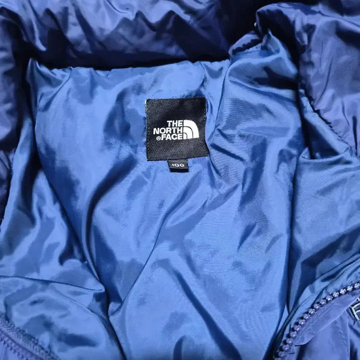 [BUNJANG] The North Face Blue Quilted Padded Jacket / 노스페이스 블루 퀼팅 패딩 자켓