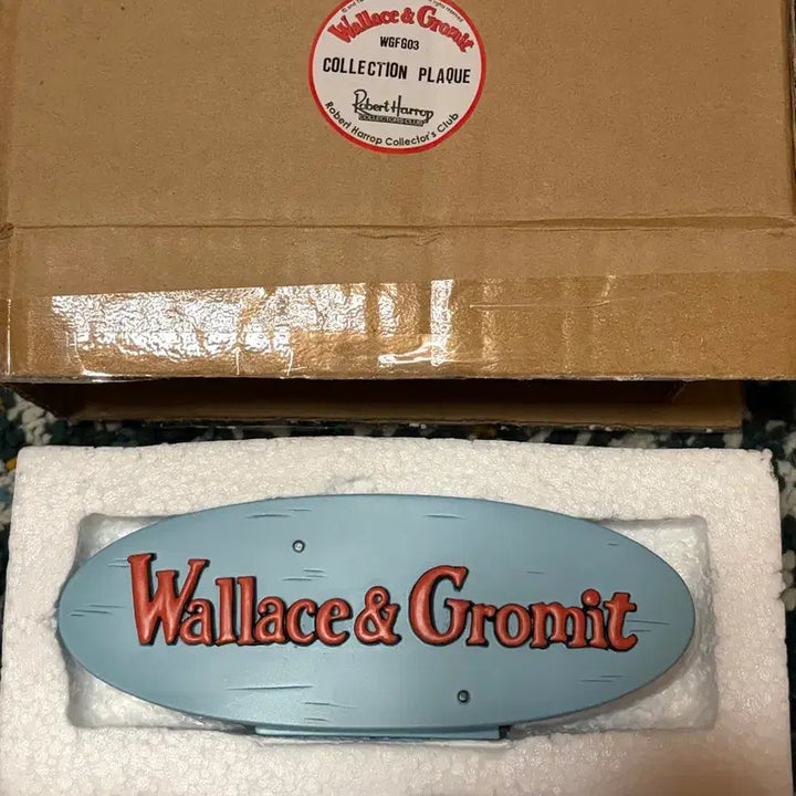 [BUNJANG] Wallace &amp; Gromit Wallace &amp; Gromit Wall Plaque / 월레스와 그로밋 해롭 플라크