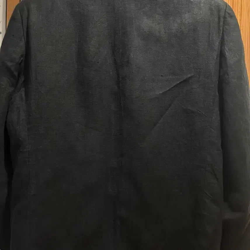 [BUNJANG] Comme des Garçons Homme 00s Black Linen 2-Button Jacket / 00s 꼼데가르송 블랙 린넨 2버튼 자켓