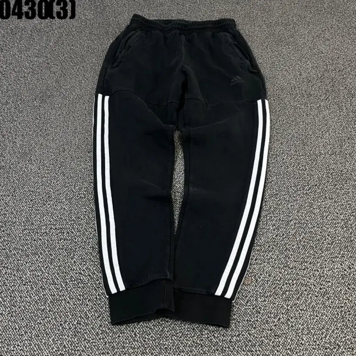 [BUNJANG] Adidas 3-Stripes Training Pants Black M / 아디다스 삼선 트레이닝 바지 블랙m 0430