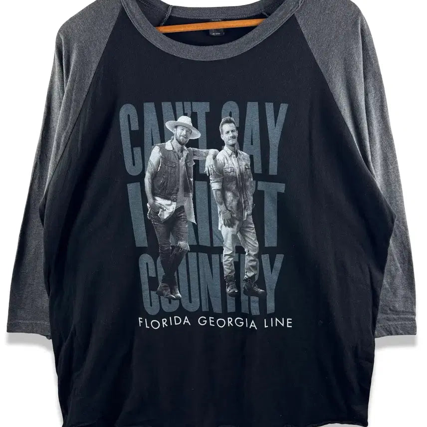 [BUNJANG] Georgia Line Tour Raglan Long Sleeve T-Shirt / 조지아 라인 투어 나그랑 롱슬리브3241