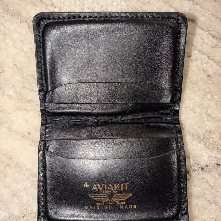 [BUNJANG] Lewis Leathers Leopard Print Calf Hair Card Holder / lewis leather 루이스레더 송치 레오파드 카드지갑