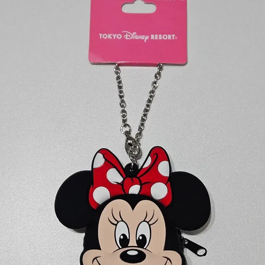 [BUNJANG] Disney Tokyo Authentic Minnie Mouse Coin Purse Light Keyring New / 일본 도쿄 디즈니 정품 미니마우스 동전지갑 라이트 키링 새제품