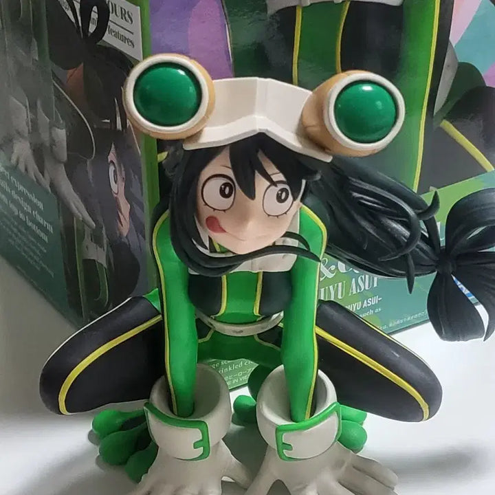 [BUNJANG] My Hero Academia Tsuyu Glitter &amp; Glamours Figure / 히로아카 나히아 츠유 글리터앤글래머스 피규어 (택포)