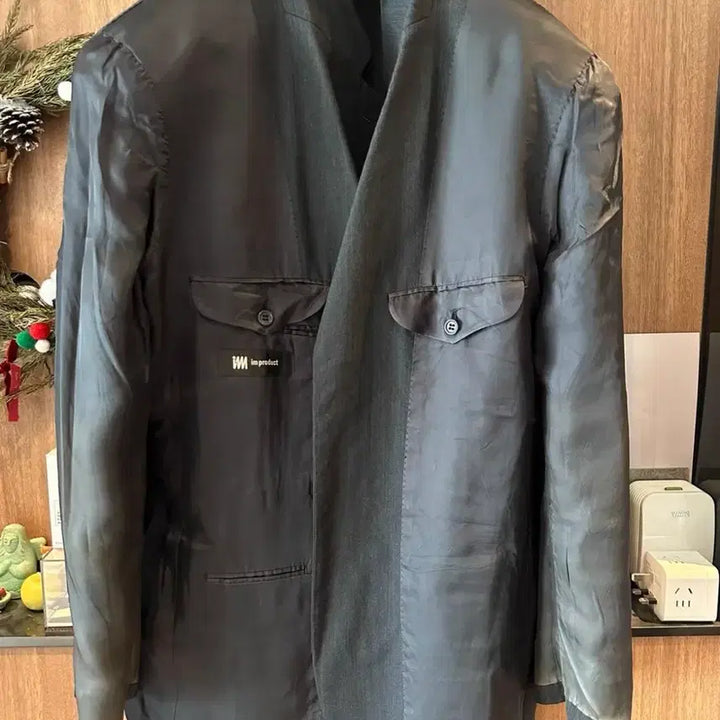 [BUNJANG] Archive 80s Issey Miyake IM Product Minimalist 3-Button Wool Blazer Jacket / Archive 80s Issey Miyake 미니멀 3버튼 블레이저자켓