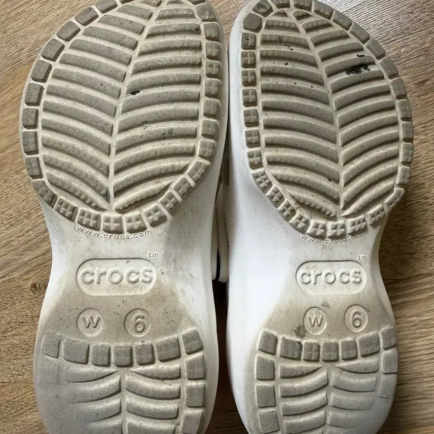 [BUNJANG] Crocs Classic Platform Clog White / 크록스 클래식 플랫폼 클로그 화이트