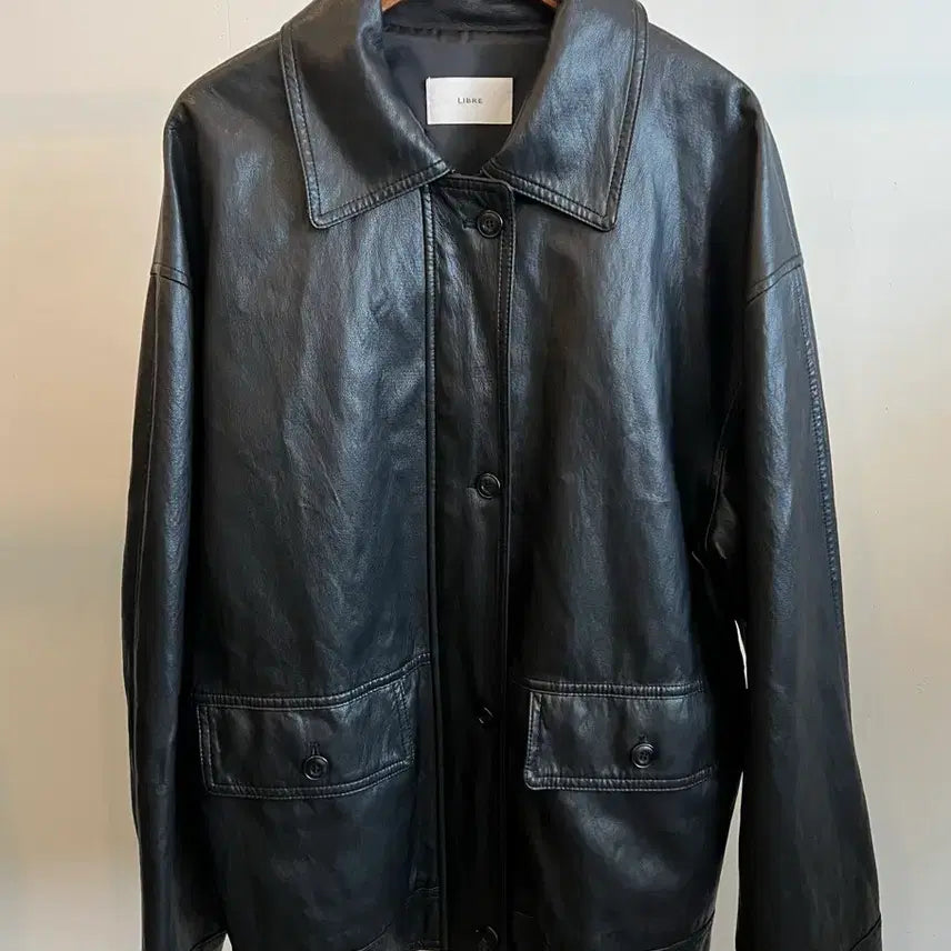 [BUNJANG] Libre Boy Leather Half Jacket / 리브레 보이레더 하프 자켓(정품)