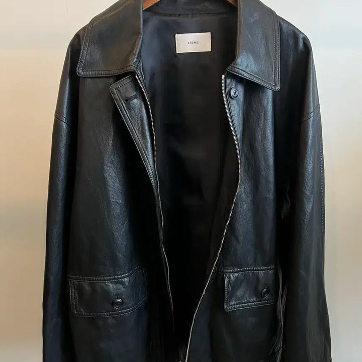 [BUNJANG] Libre Boy Leather Half Jacket / 리브레 보이레더 하프 자켓(정품)