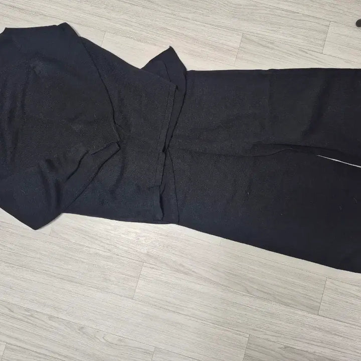 [BUNJANG] Black Knit Set / 블랙니트 셑