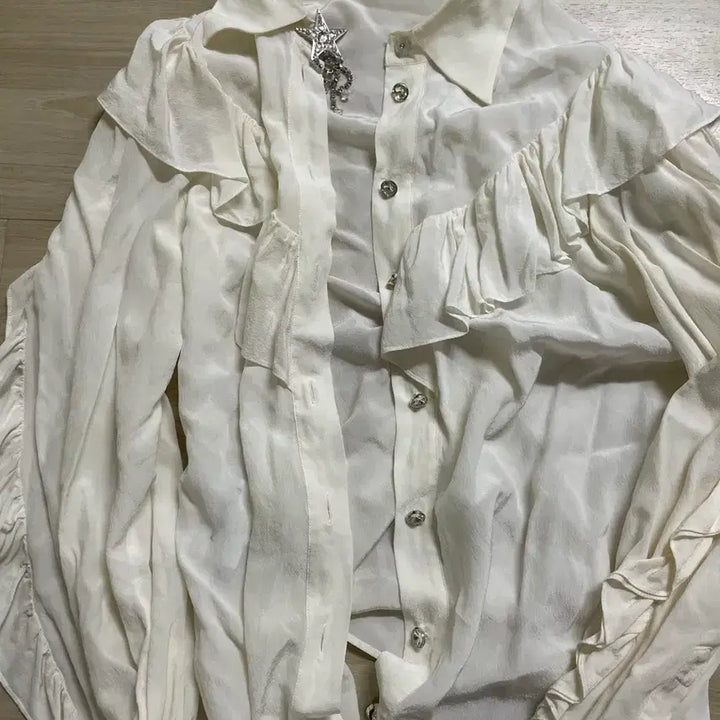 [BUNJANG] Miu Miu Silk Blouse / 미우미우 실크 블라우스