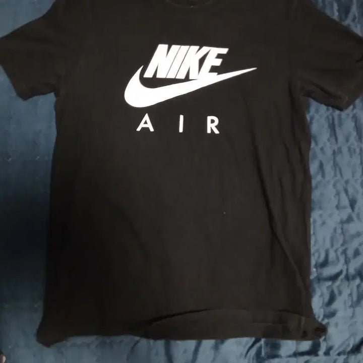 [BUNJANG] Nike Air Black Short Sleeve T-Shirt L / 나이키 에어 블랙 반팔 티셔츠 L