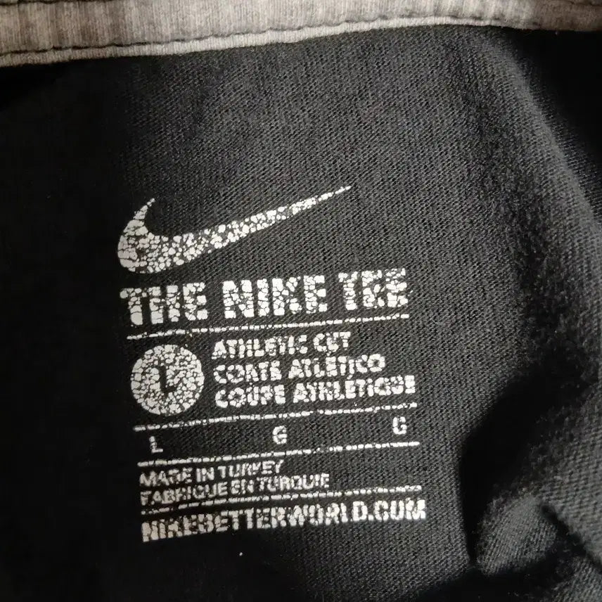 [BUNJANG] Nike Air Black Short Sleeve T-Shirt L / 나이키 에어 블랙 반팔 티셔츠 L