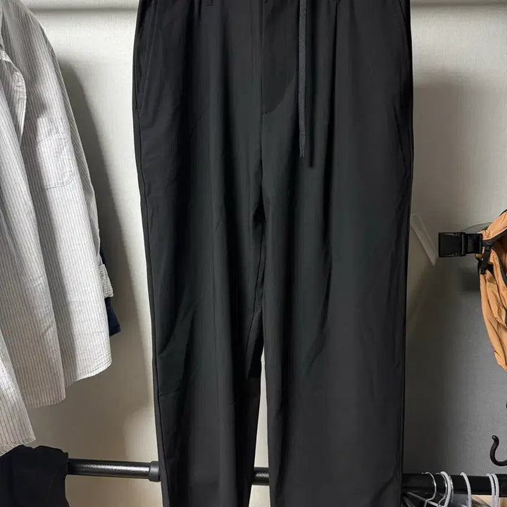 [BUNJANG] Muji Washed Cotton Relaxed Fit Wide Pants Size L / 무지 무인양품 건조가 빠른 원턱 와이드 팬츠 L사이즈