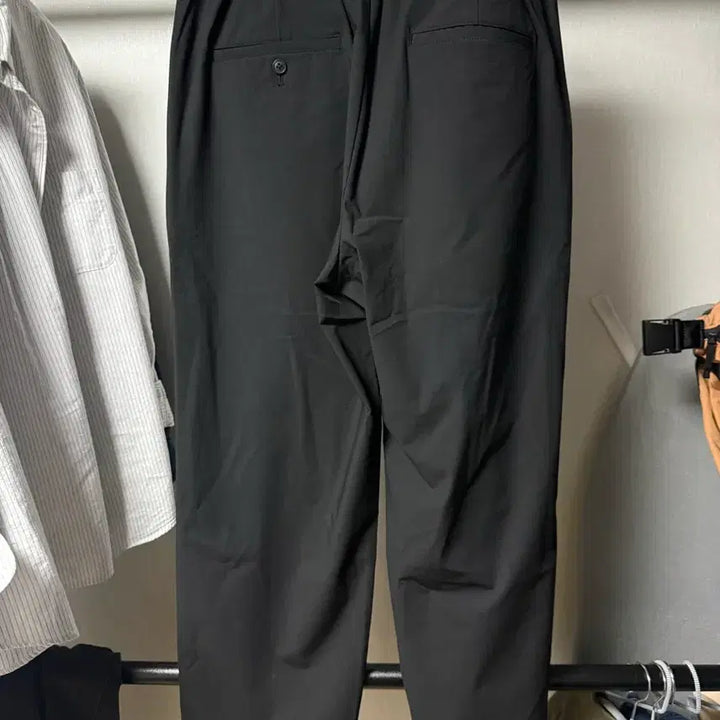 [BUNJANG] Muji Washed Cotton Relaxed Fit Wide Pants Size L / 무지 무인양품 건조가 빠른 원턱 와이드 팬츠 L사이즈