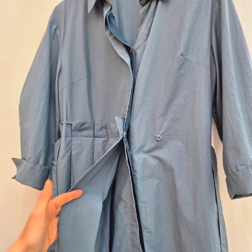 [SOLD OUT] 한섬 마인MINE 벨티드 셔츠 원피스 82-94-160
