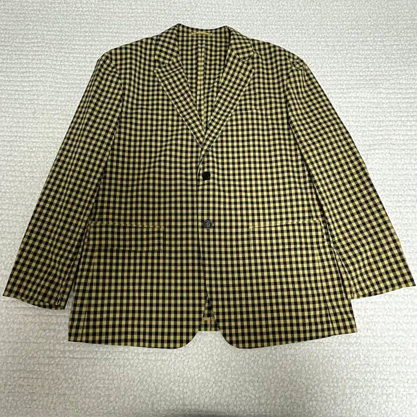 [BUNJANG] Uniqlo MARNI Collaboration Checkered Blazer / [유니클로] 마르니 협업 체크 블레이저