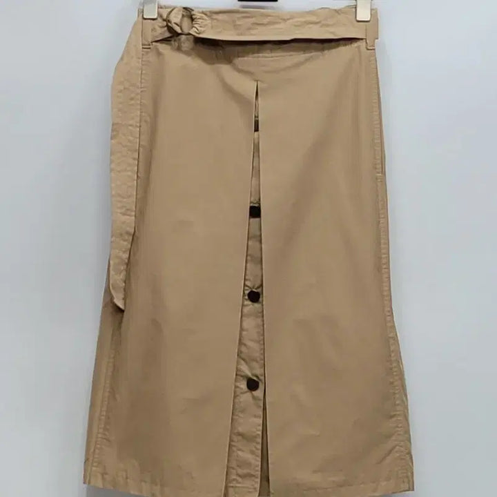 [BUNJANG] SJSJ Trench Wrap Skirt Beige / SJSJ 한섬 에스제이에스제이 트렌치 랩 스커트 / 여 64-94 베이지