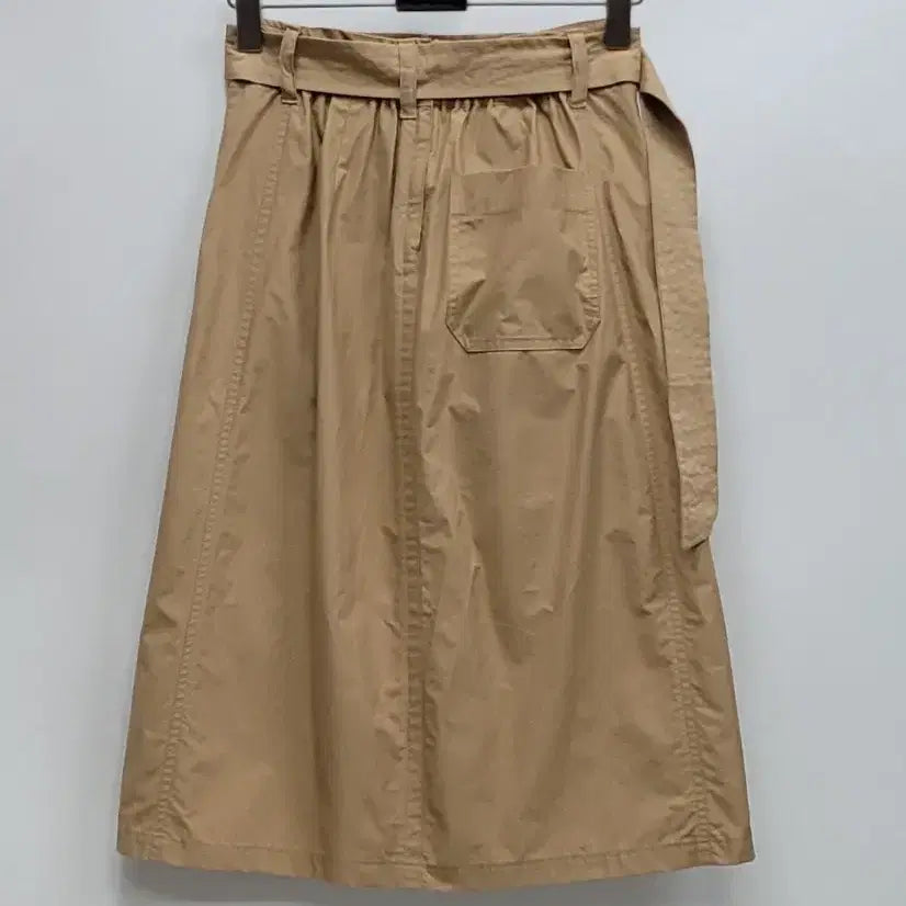 [BUNJANG] SJSJ Trench Wrap Skirt Beige / SJSJ 한섬 에스제이에스제이 트렌치 랩 스커트 / 여 64-94 베이지
