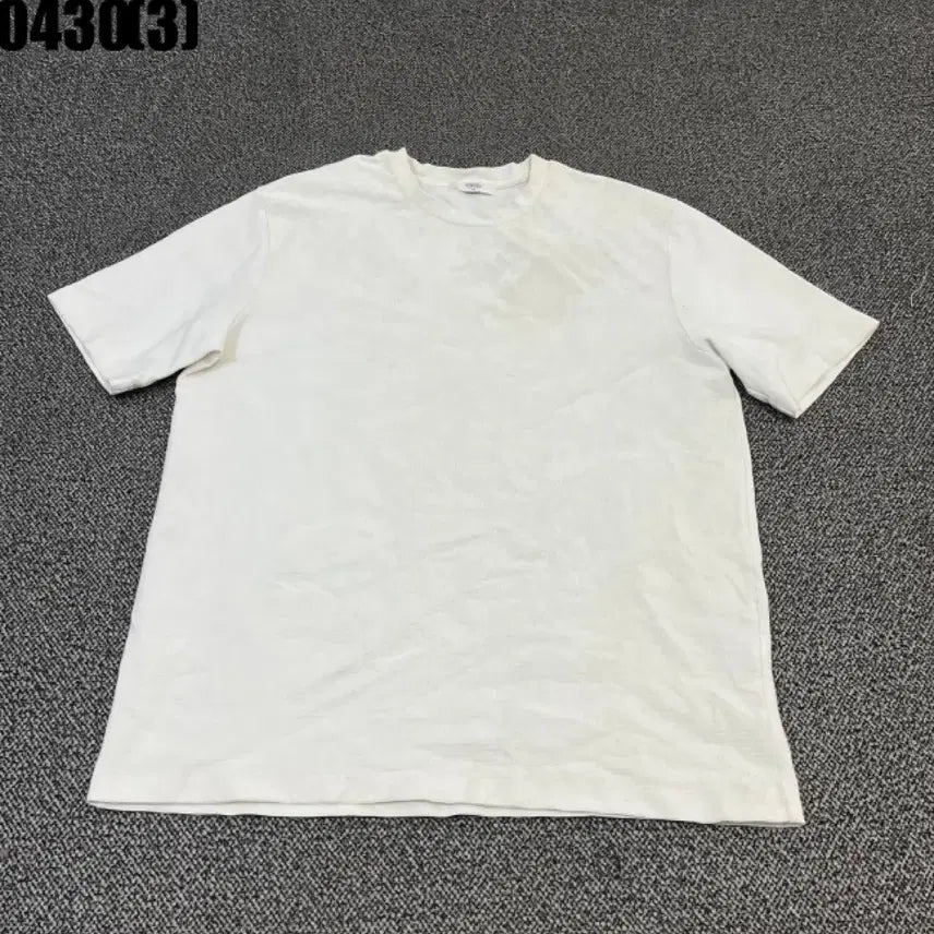 [BUNJANG] TOPTEN White Short-Sleeve T-Shirt 110 / 탑텐 화이트 반팔 티셔츠110 0430