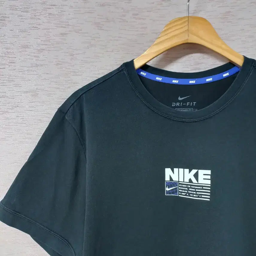 [BUNJANG] Nike Black Print T-Shirt Men&