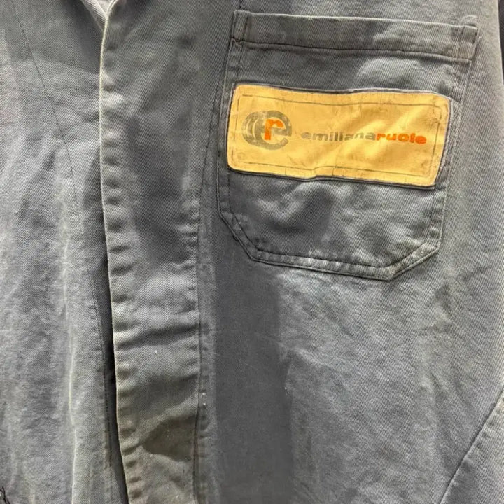 [BUNJANG] Archive 50s-80s French Work Jacket (Sun Fade Indigo) / 50s-80s 프렌치워크자켓  (선 페이드 인디고)