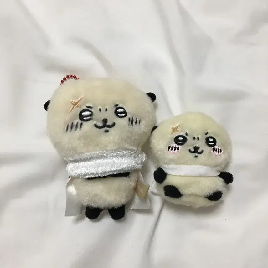 [BUNJANG] Rakko Mascot Sitting Plush Gachapon Doll Keyring Bundle Set / 랏코 마스코트 앉은 누이 가챠 인형 키링 일괄