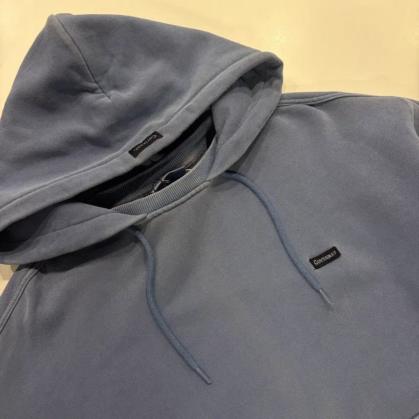 [BUNJANG] Covernat Layered Hoodie Blue Size S / [S] 커버낫 레이어드 후드티 블루 D932