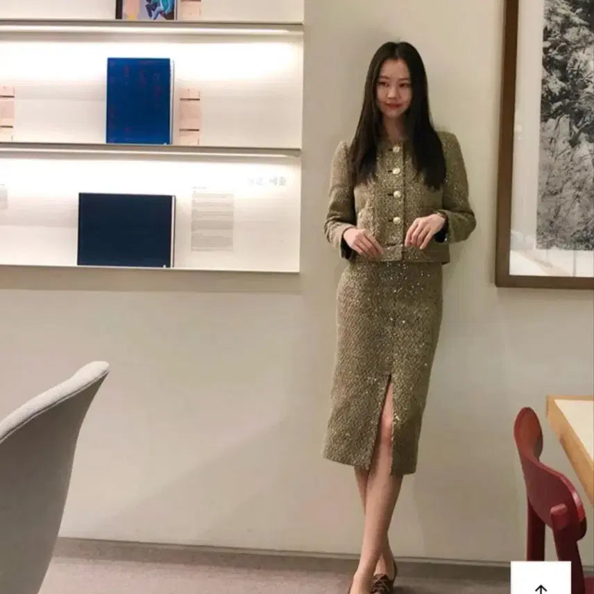 [BUNJANG] IVANA HELSINKI Tweed Jacket / 이바나헬싱키 트위드 자켓 34