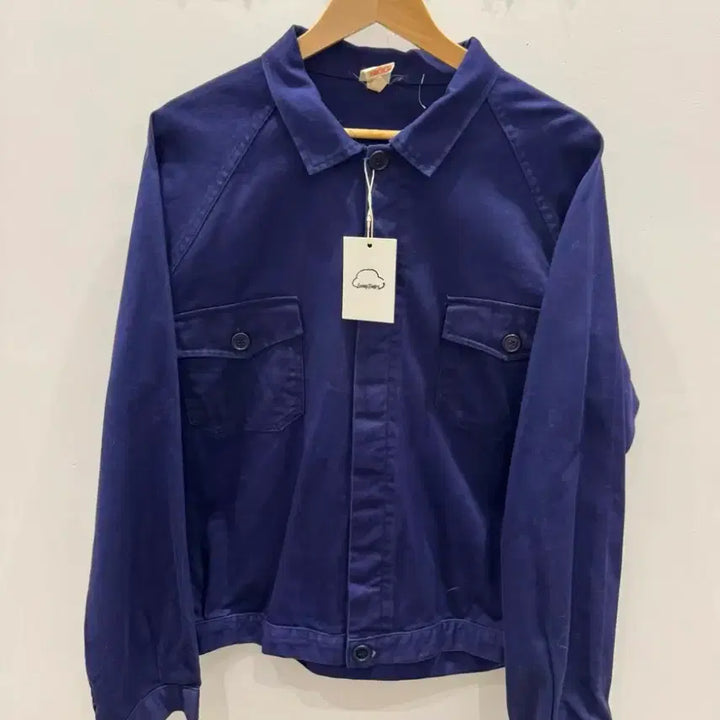 [BUNJANG] Archive 50s-80s French Work Jacket Sun Fade Indigo / 50s-80s 프렌치 워크자켓