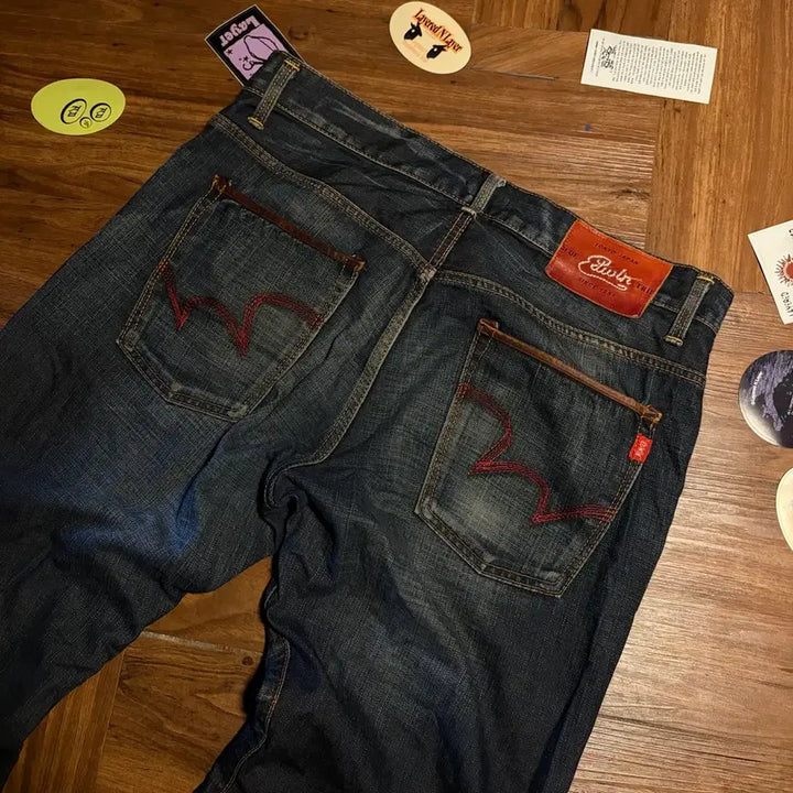 [BUNJANG] Edwin Japan Blue Trip Denim Pants Size 36 / Edwin Japan Blue trip denim pants 36