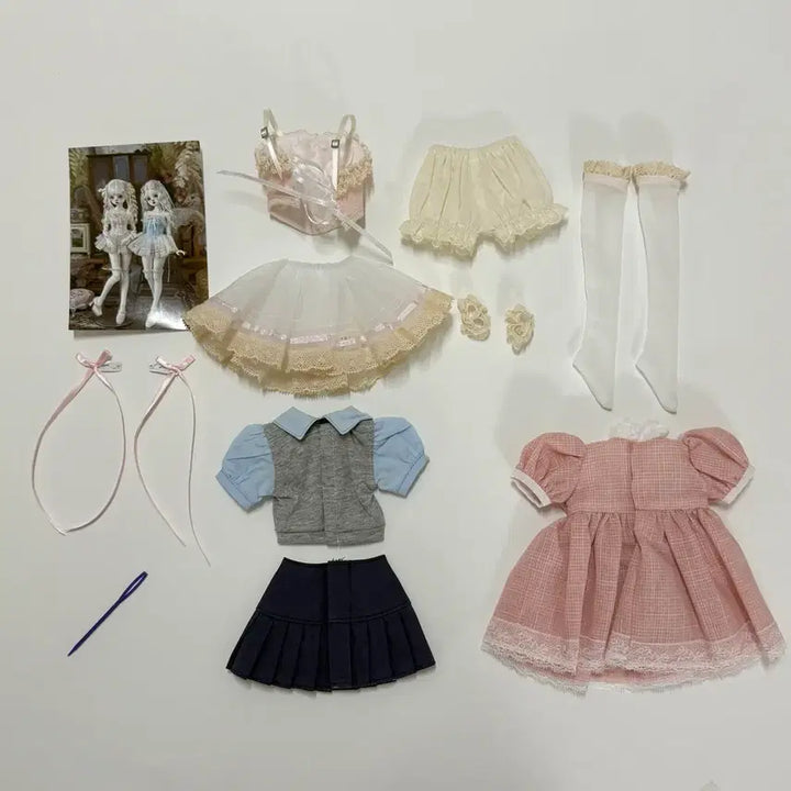 [BUNJANG] Arisam MSD Ball-Jointed Doll Clothing Bundle Set / 구관 구체관절인형 msd 아리잠, 타오바오 의상 일괄판매