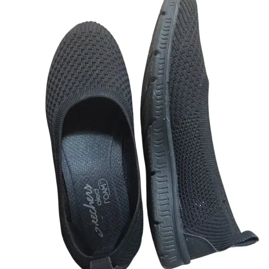 [BUNJANG] Skechers Memory Foam Slip-On Shoes / 스케처스 메모리폼 블랙