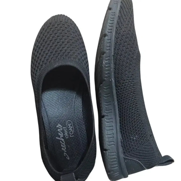 [BUNJANG] Skechers Memory Foam Slip-On Shoes / 스케처스 메모리폼 블랙