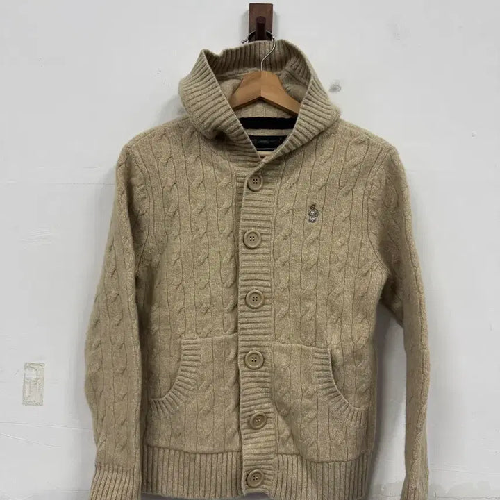 [BUNJANG] Teenie Weenie Twisted Cable Knit Hoodie / (M)티니위니 꽈배기 후드니트