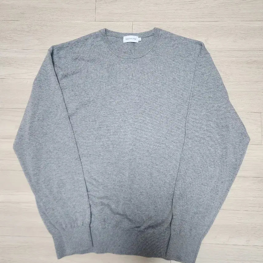 [BUNJANG] Steadyeverywhere Cotton Roundneck Knit Grey Size 3 / [스테디에브리웨어] 코튼 라운드넥 니트 그레이 3사이즈