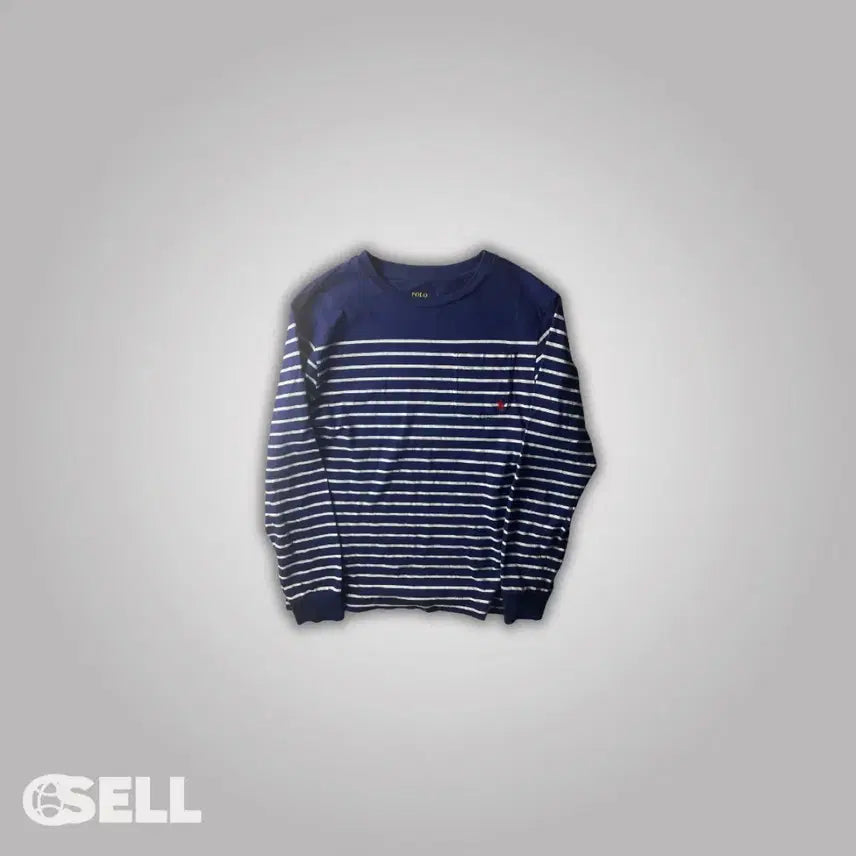 [BUNJANG] Polo Ralph Lauren Striped Long Sleeve Shirt / 폴로 스트라이프 긴팔