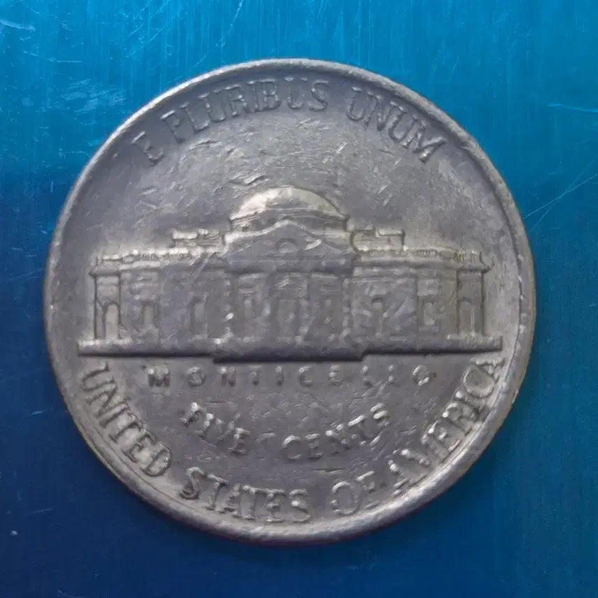 [BUNJANG] 1983 USA Nickel Jefferson 5 Cent Error Coin / 1983년 미국 니켈 Jefferson 5 Cent...에러주화