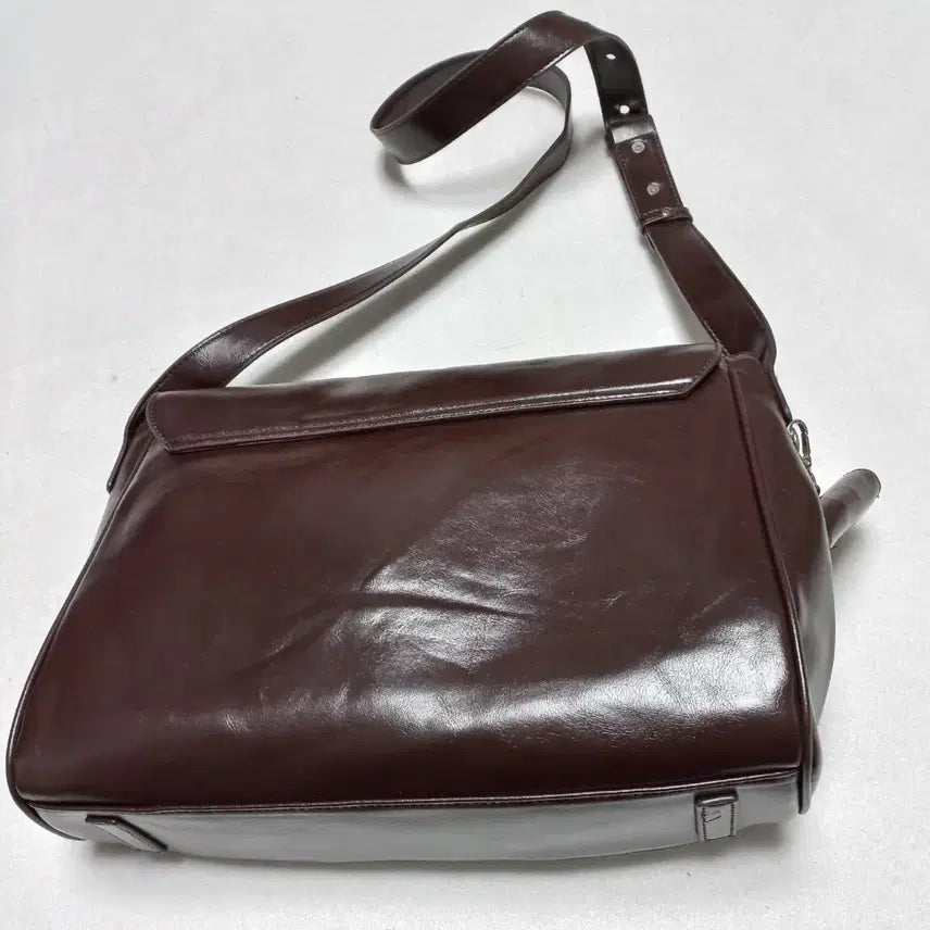 [BUNJANG] LE.MINE Brown Shoulder Bag Crossbody Bag with Coin Pouch / LE.MINE 브라운  숄더백 크로스백 (동전지갑 포함) 미사용
