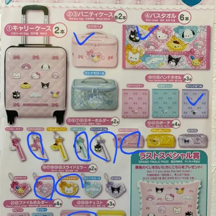 [BUNJANG] Sanrio April Atari Kuji Bad Badtz-Maru Keychain / 산리오 4월 아타리 쿠지 배드바츠마루 키홀더 새상품