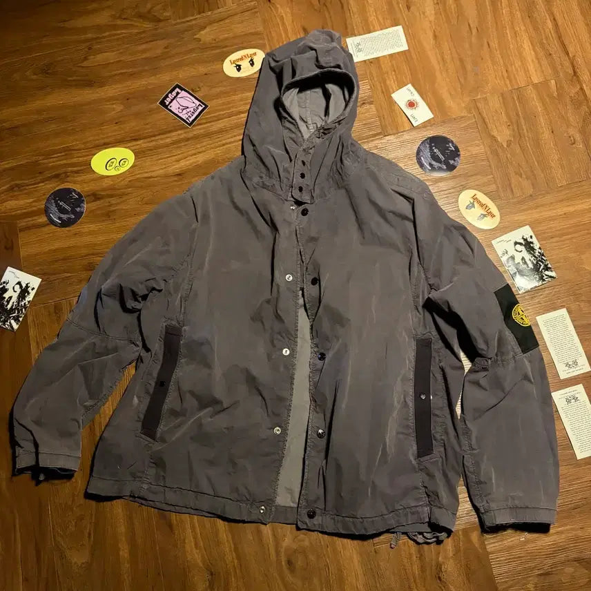 [BUNJANG] Stone Island 90s Archive Garments Dyed Logo Jacket / 90s Stone Island 아카이브 가먼츠 다이드 로고 자켓