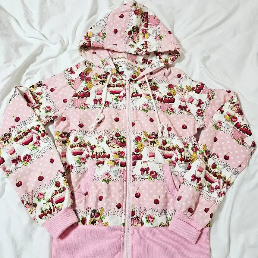 [BUNJANG] ACDC RAG Sweets Zip-Up Hoodie / acdc rag 스위츠 집업