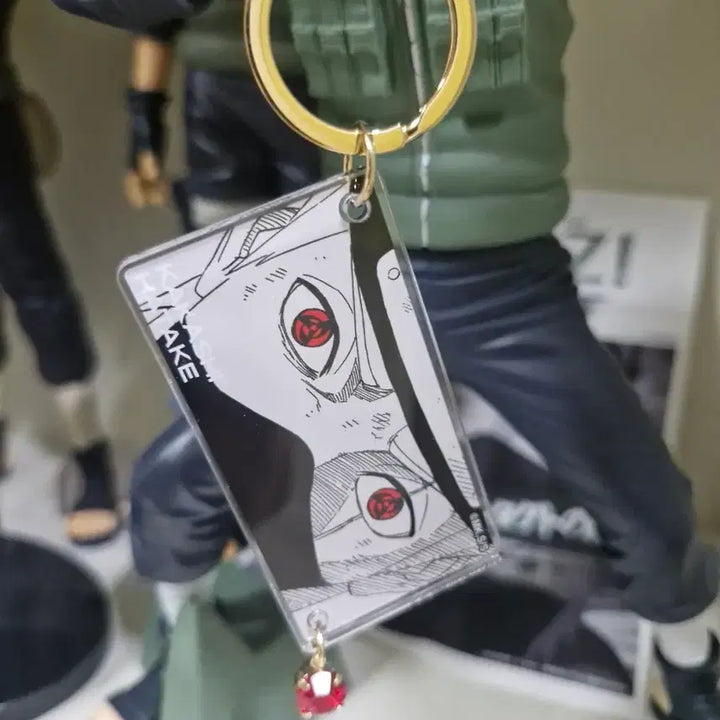 [BUNJANG] Naruto Kakashi Aikiring Acrylic Charm Jump Shop Limited / 나루토 카카시 아이키링 아크릴 점프샵 한정