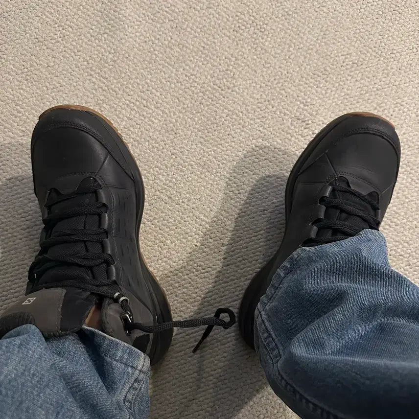 [BUNJANG] Salomon Climatherm Mid-Cut Hiking Boots / 살로몬 Climatherm 하이킹 부츠
