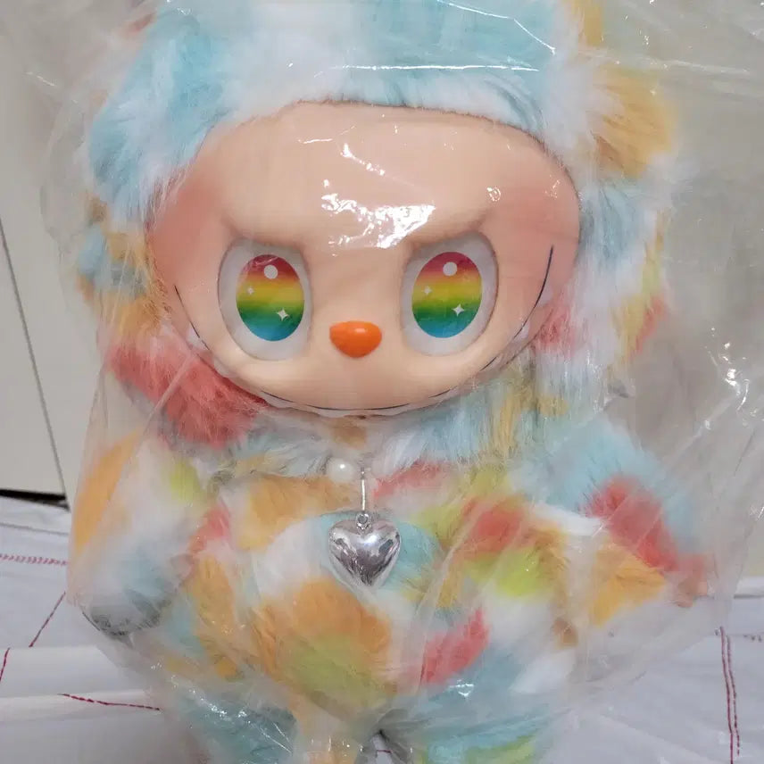 [BUNJANG] Shooting King Rainbow Rabubu Style Large Doll (Sealed) / [사격왕/미개봉] 무지개 라부부 스타일 대형 인형