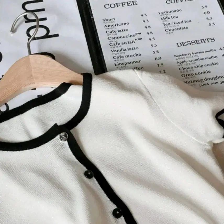 [BUNJANG] Short Sleeve Cardigan / 반팔가디건