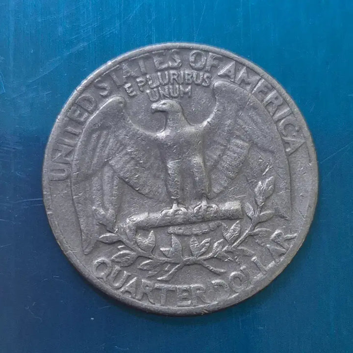 [BUNJANG] Error Quarter Coin (Post-1965, Undated) / 1965이후 쿼터추정 ...연도표기 누락 에러주화